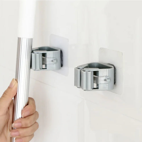 Soporte Adhesivo Para Escobas