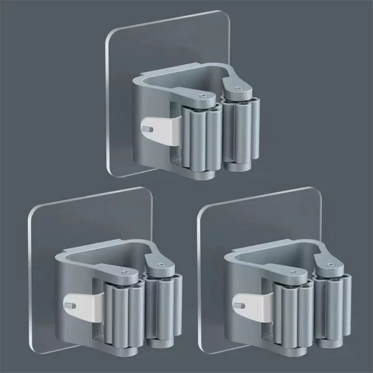 Soporte Adhesivo Para Escobas