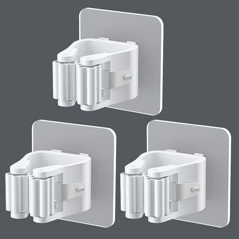 Soporte Adhesivo Para Escobas