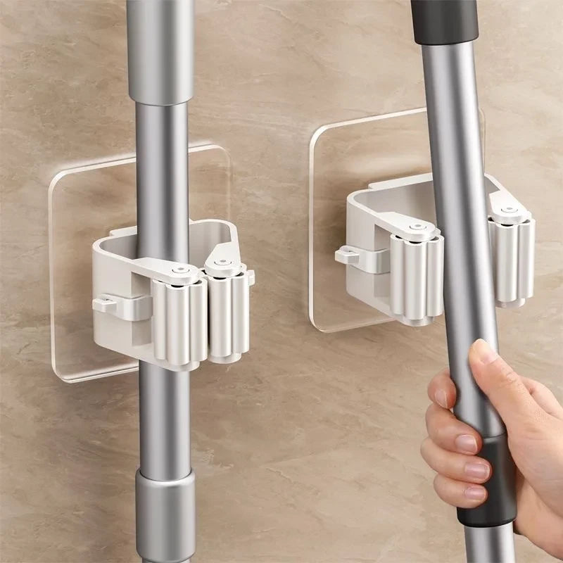 Soporte Adhesivo Para Escobas